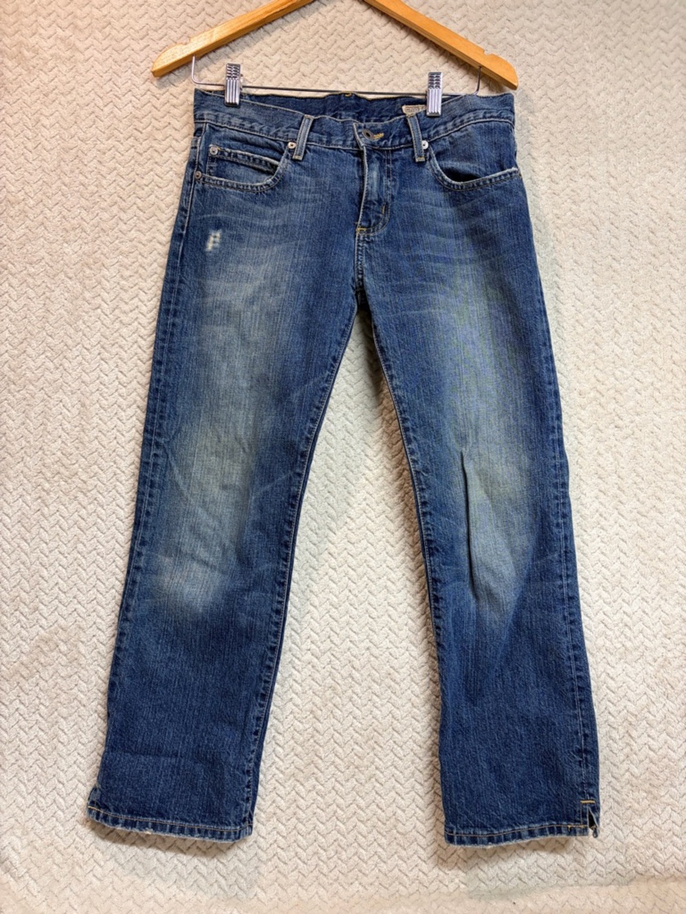 Chip & Pepper LA Lab Vtg Y2K low-rise Jeans Made in‎ USA Distressed Size Size 27